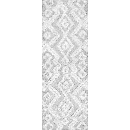 Nuloom Vivianne Moroccan Nvi2415A Light Gray Area Rug