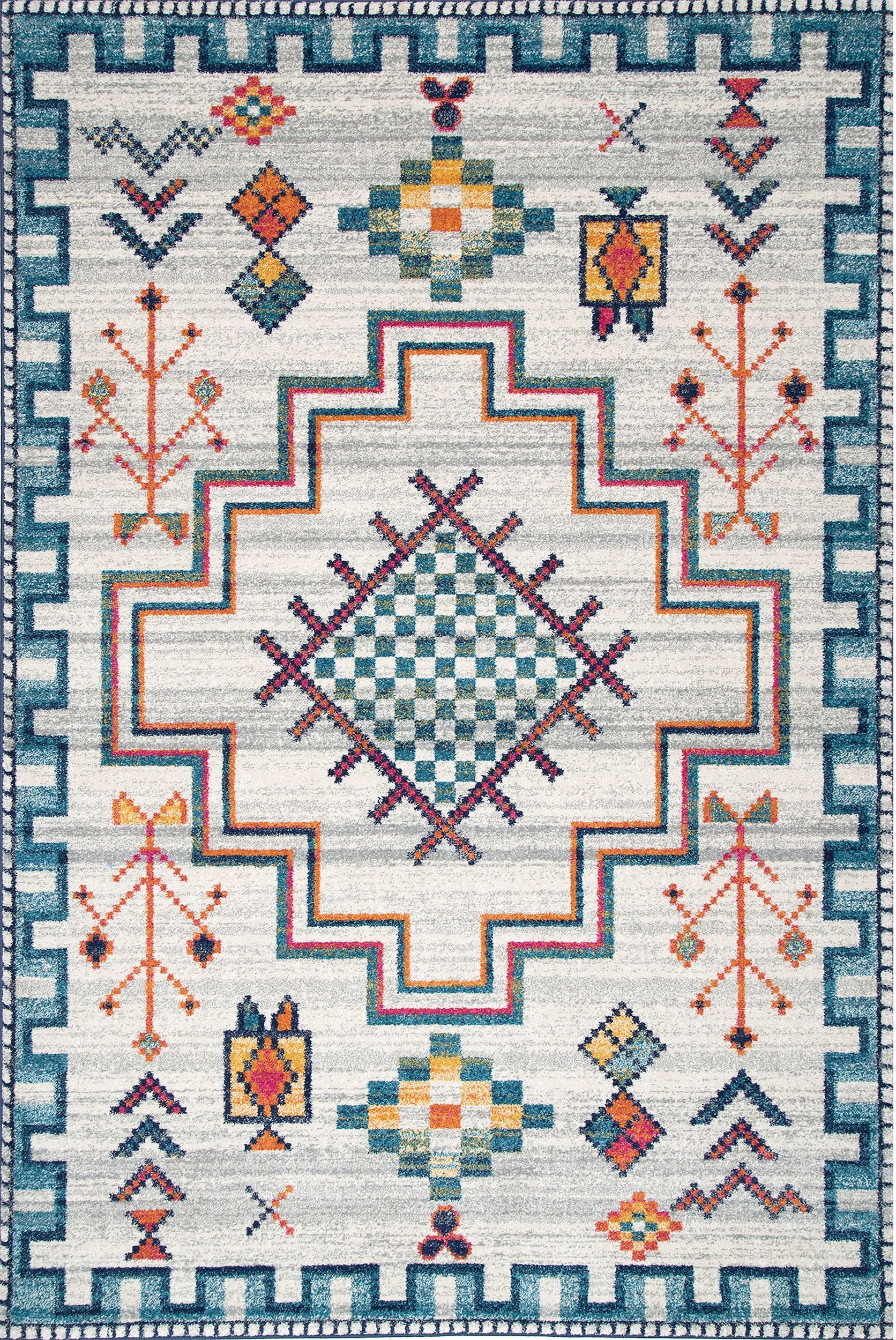 Nuloom Richelle Tribal Nri3152A Blue Area Rug