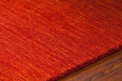 Chandra Gabi Gab38003 Red Solid Color Area Rug