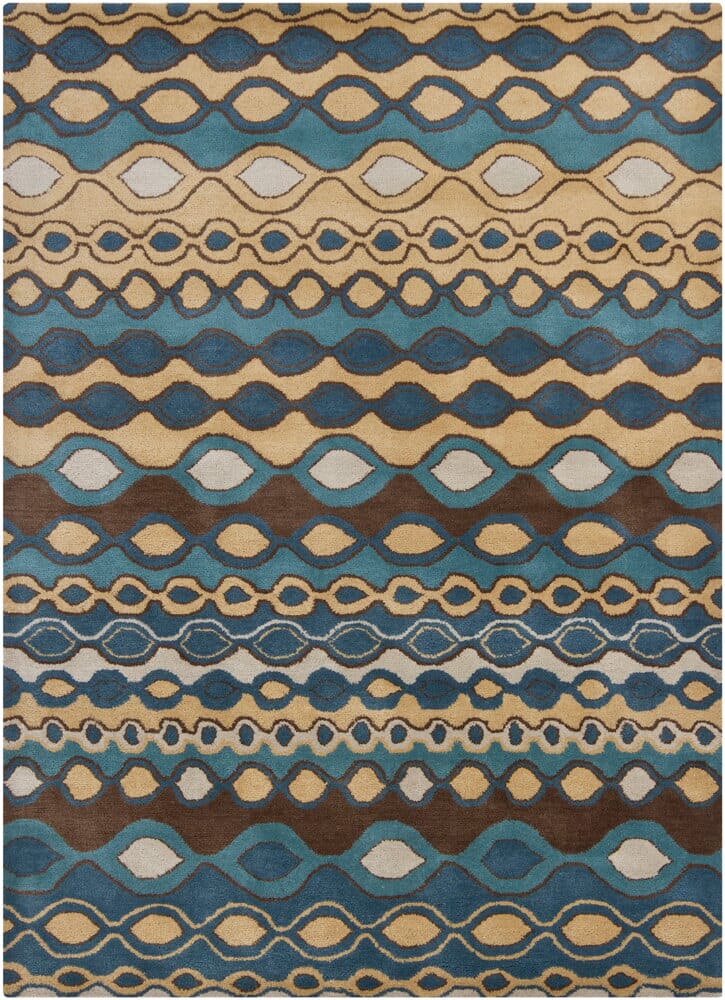 Chandra Gagan Gag-39549 Multi Geometric Area Rug