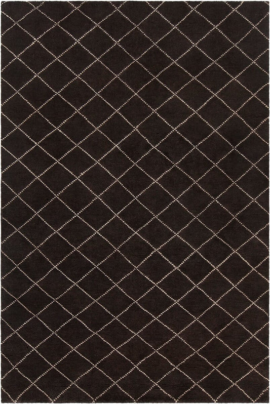 Chandra Gaia Gai-10900 Black Geometric Area Rug