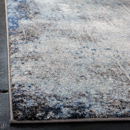 Safavieh Galaxy Gal116H Charcoal / Blue Organic / Abstract Area Rug