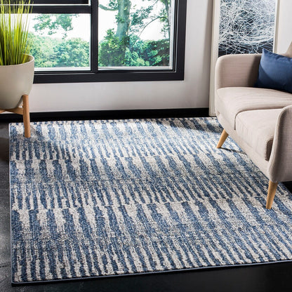 Safavieh Galaxy Gal118N Navy / Light Grey Area Rug