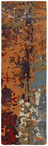 Oriental Weavers Sphinx Galaxy 21904 Multi / Orange Organic / Abstract Area Rug