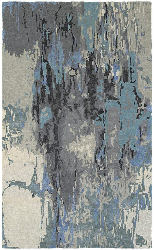 Oriental Weavers Sphinx Galaxy 21906 Blue / Grey Organic / Abstract Area Rug