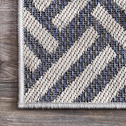 Nuloom Wynter Homely Herringbone Nwy2845A Gray Area Rug