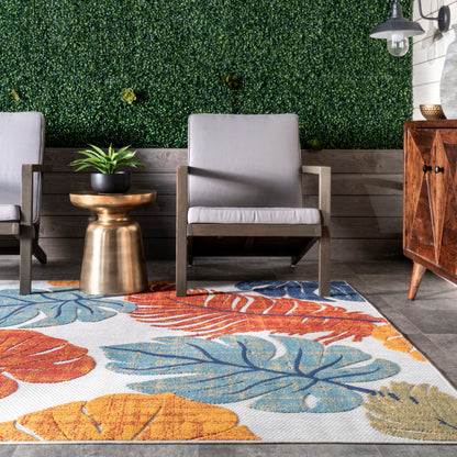 Nuloom Ryleigh Leaves Nry2633A Multi Area Rug