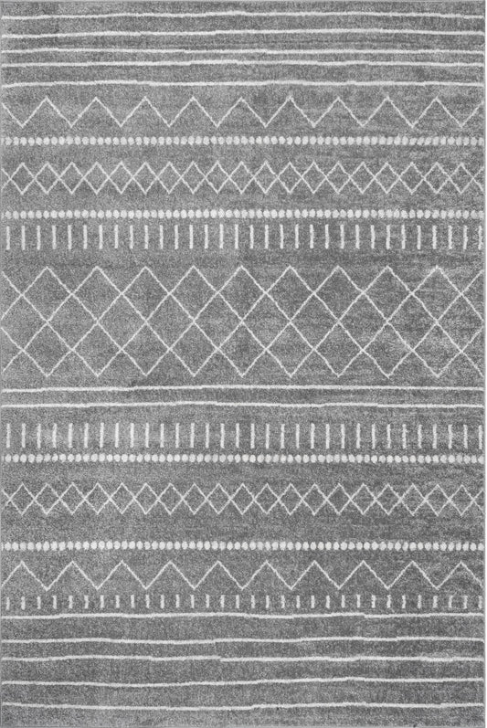 Nuloom Ryden Moroccan Trellis Nry1368A Gray Area Rug