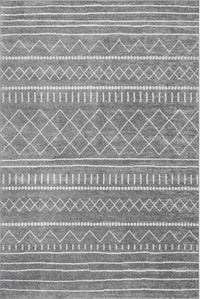 Nuloom Ryden Moroccan Trellis Nry1368A Gray Area Rug