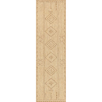 Nuloom Aria Tribal Transitional Nar1809A Beige Area Rug