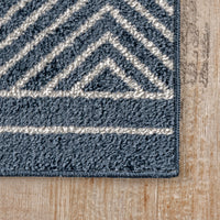 AreaRugs.com Wavaj Nwa1271A Blue Area Rug