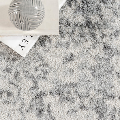 Nuloom Floral Damask Rosemary Nfl3130A Gray Area Rug