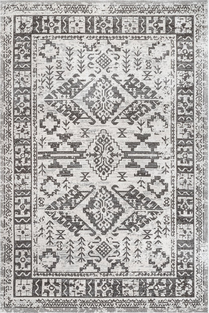 AreaRugs.com Wavaj Nwa1284A Gray Area Rug