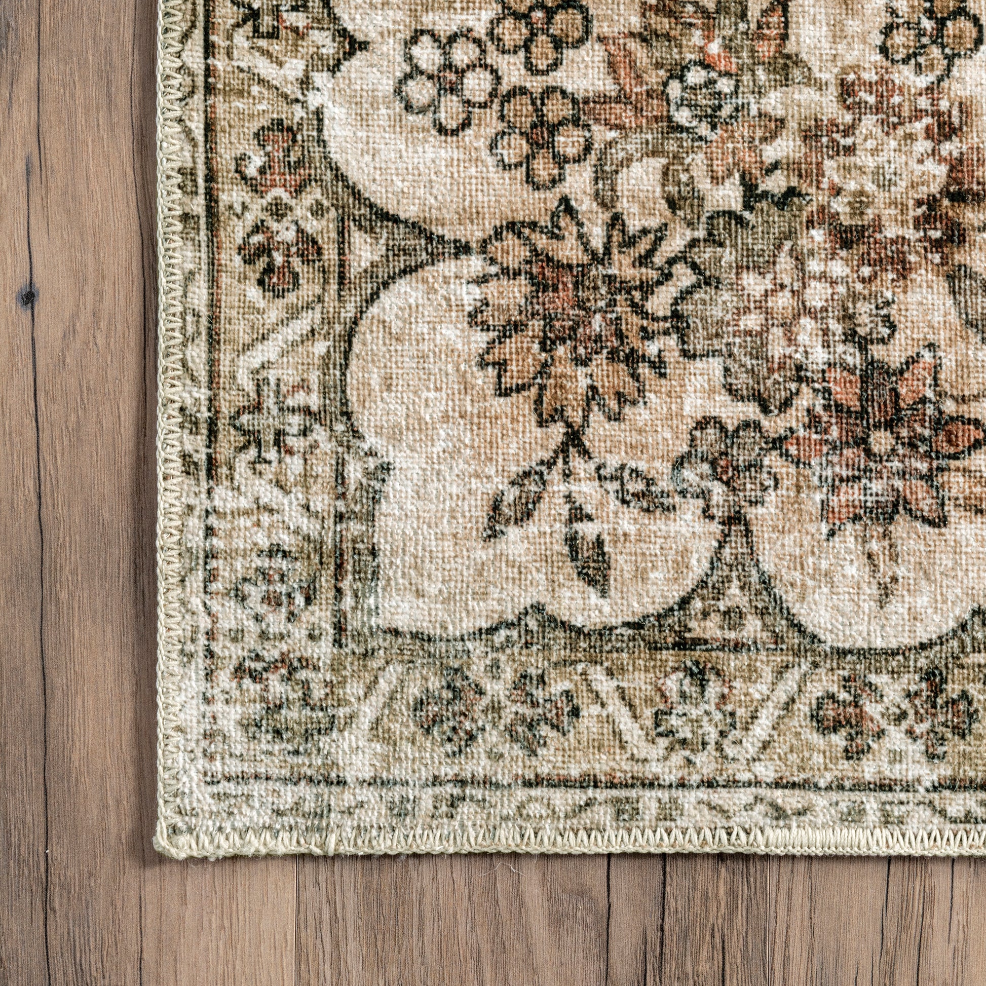 AreaRugs.com Wavaj Nwa1183A Beige Area Rug