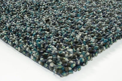 Chandra Gems gem9601 Blue Solid Color Area Rug