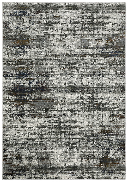 Oriental Weavers Sphinx Gemini 4151U Charcoal/ Grey Area Rug