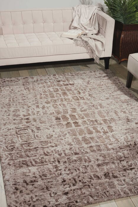 Nourison Gemstone Gem06 Smokey Quartz Area Rug