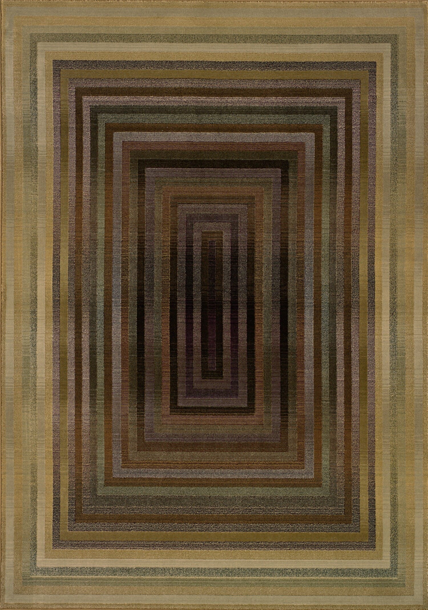 Oriental Weavers Sphinx Generations 281j2 Beige / Green Geometric Area Rug