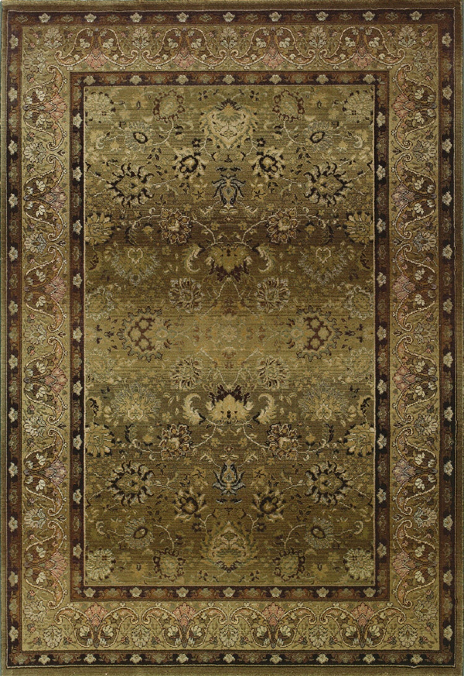 Oriental Weavers Sphinx Generations 3434j Beige / Green Area Rug