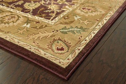 Oriental Weavers Sphinx Generations 1732m Purple / Gold Area Rug