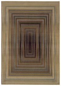 Oriental Weavers Sphinx Generations 281j2 Beige / Green Geometric Area Rug