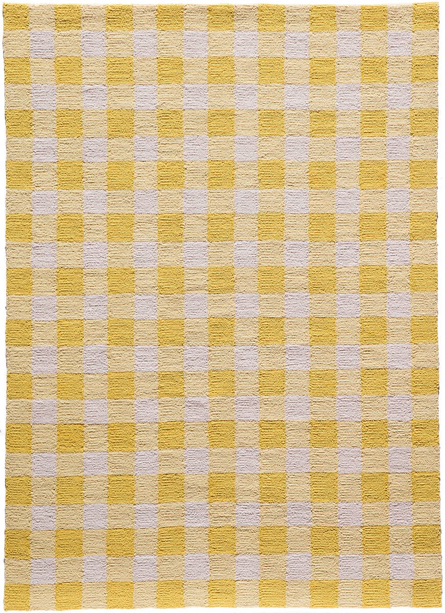 Momeni Geo Geo31 Yellow Geometric Area Rug