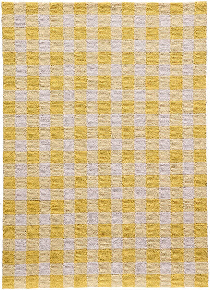 Momeni Geo Geo31 Yellow Geometric Area Rug