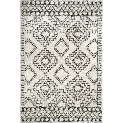 Nuloom Lacey Moroccan Nla1852A Off White Area Rug