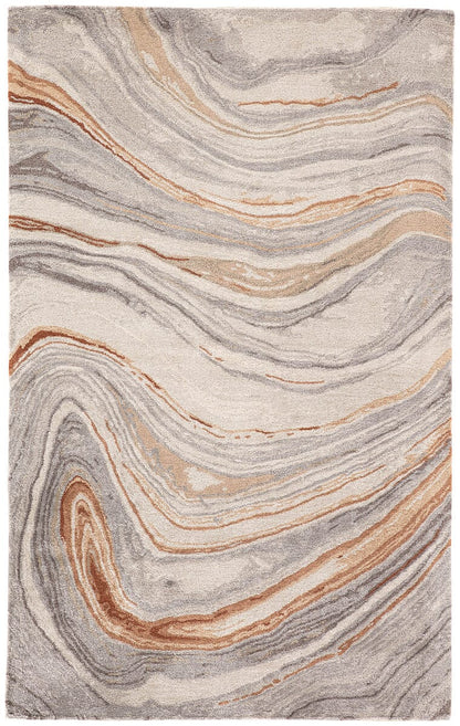 Jaipur Genesis Atha Ges21 Copper Organic / Abstract Area Rug