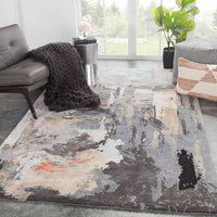 Jaipur Genesis Luella Ges25 Gray Organic / Abstract Area Rug