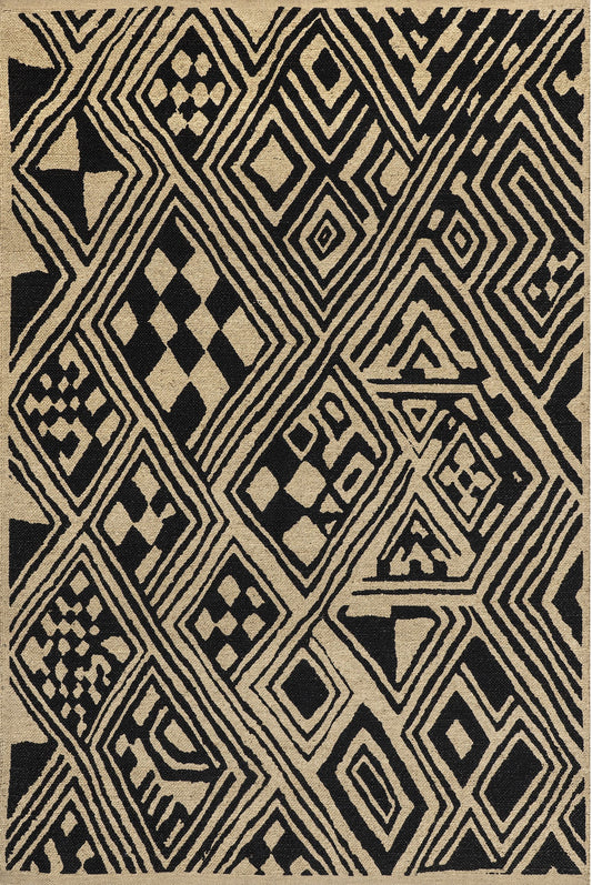 Nuloom Merissa Tribal Lattice Nme3495A Natural Area Rug