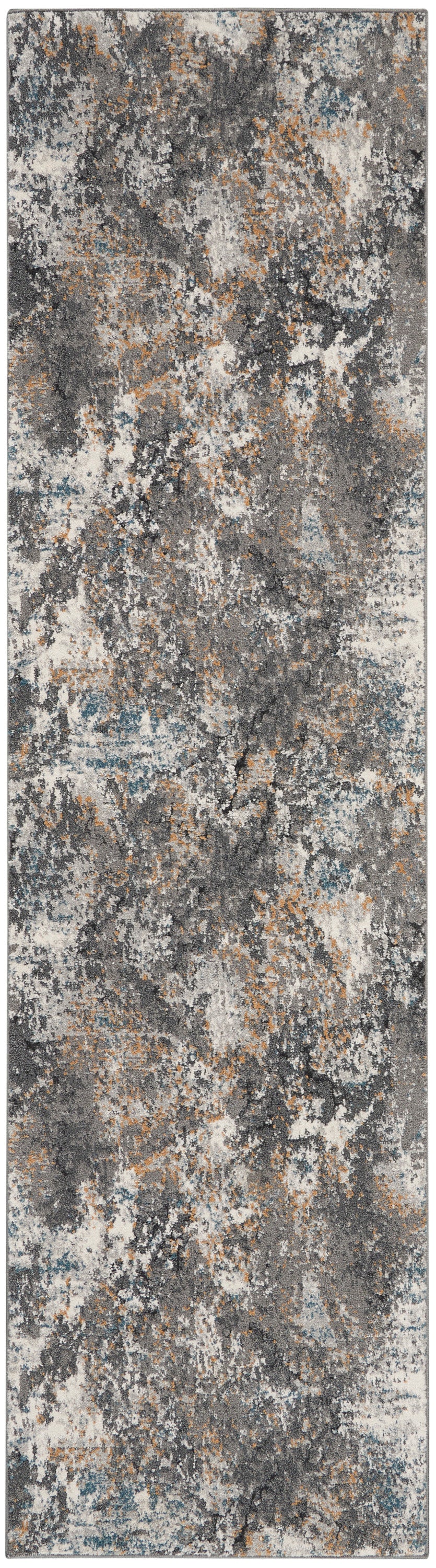 Nourison Tangra Tnr01 Grey/Multi Area Rug