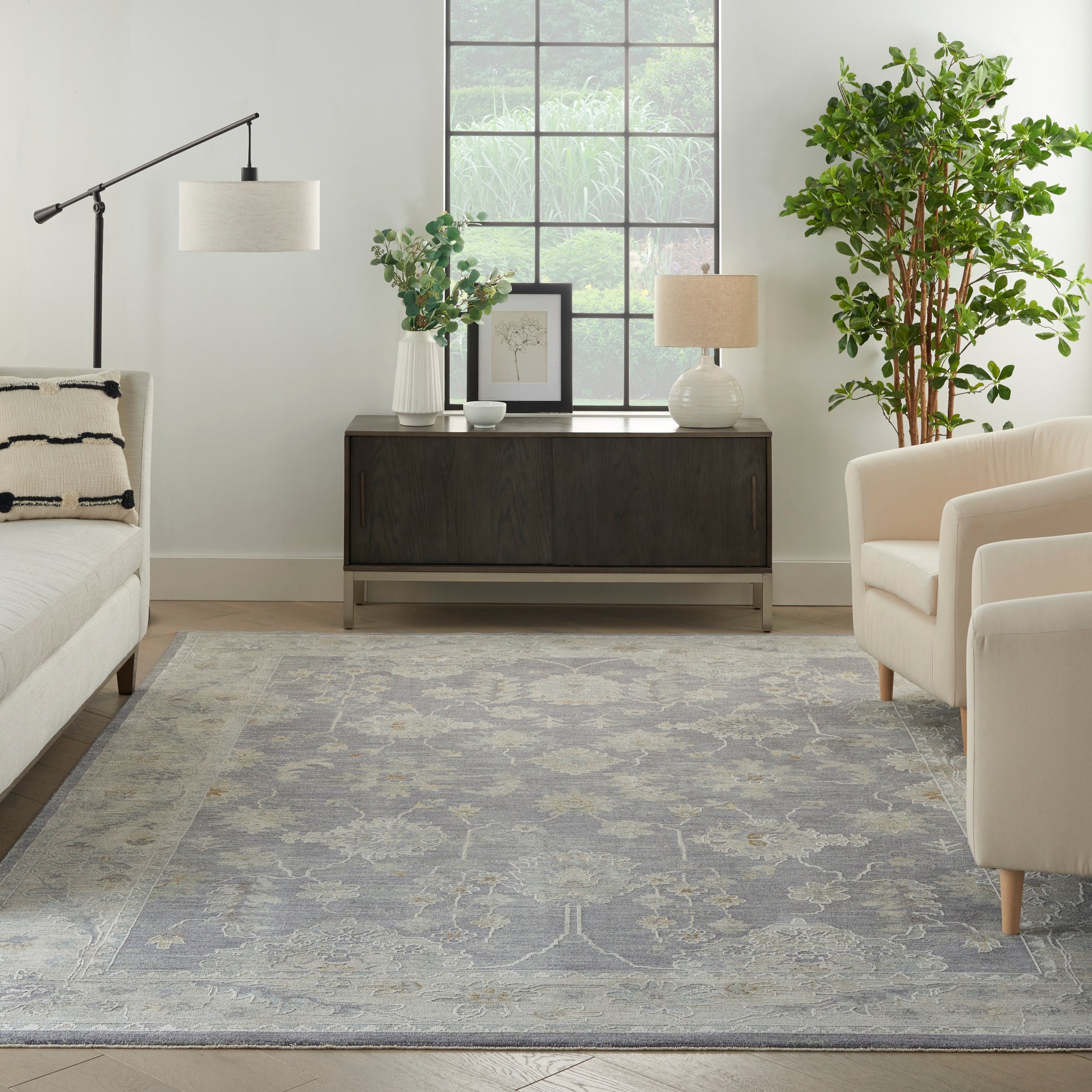 Nourison Infinite Ift03 Charcoal Area Rug