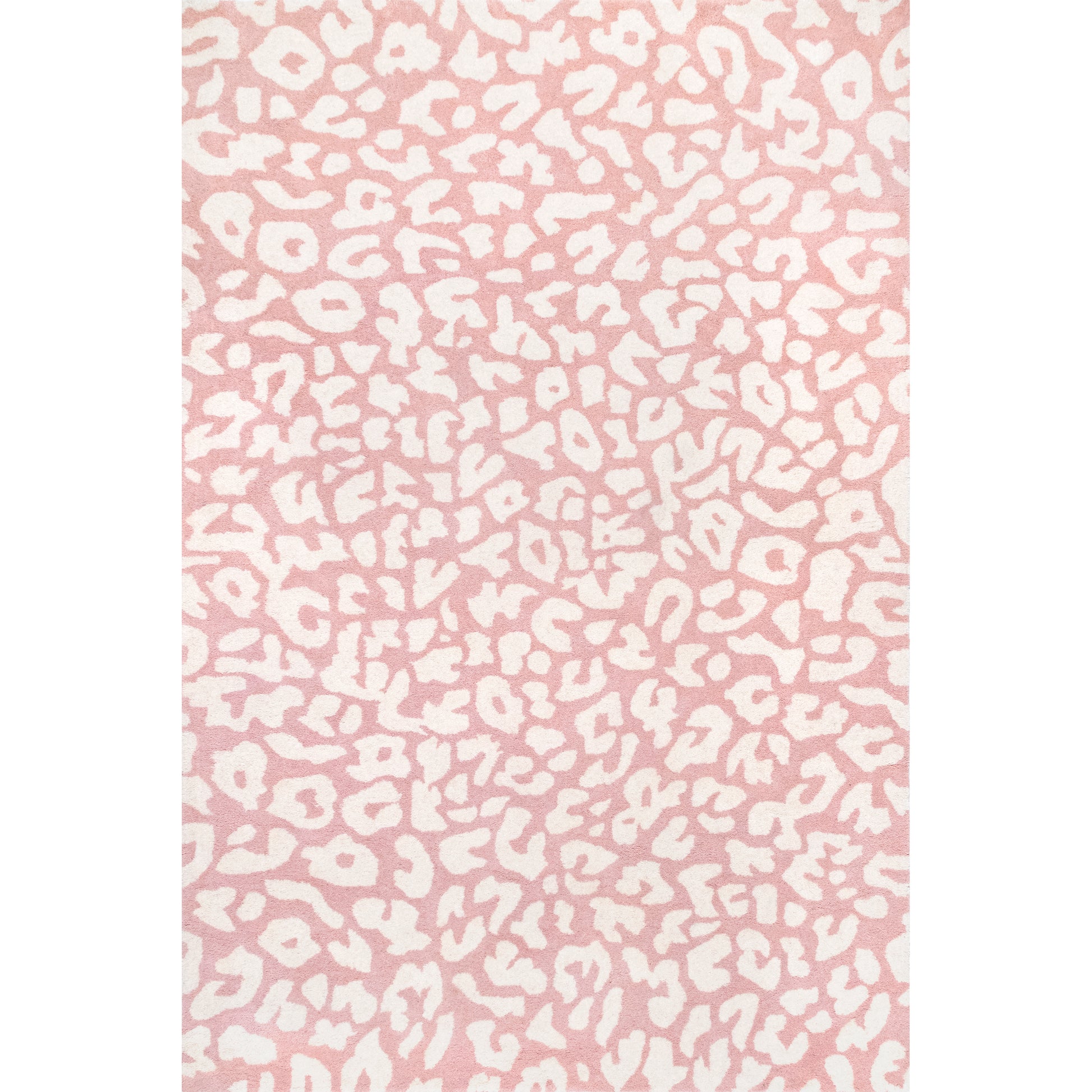 Nuloom Rorie Leopard Print Nro2683C Peach Area Rug