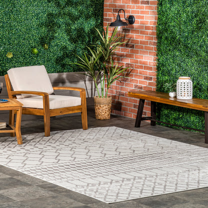 Nuloom Kate Trellis Nka2449A Beige Area Rug