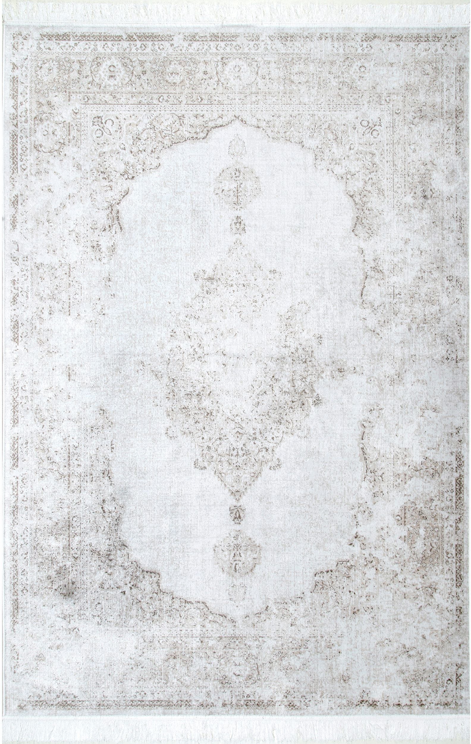 Nuloom Vintage Cantrell Nvi1631C Ivory Area Rug