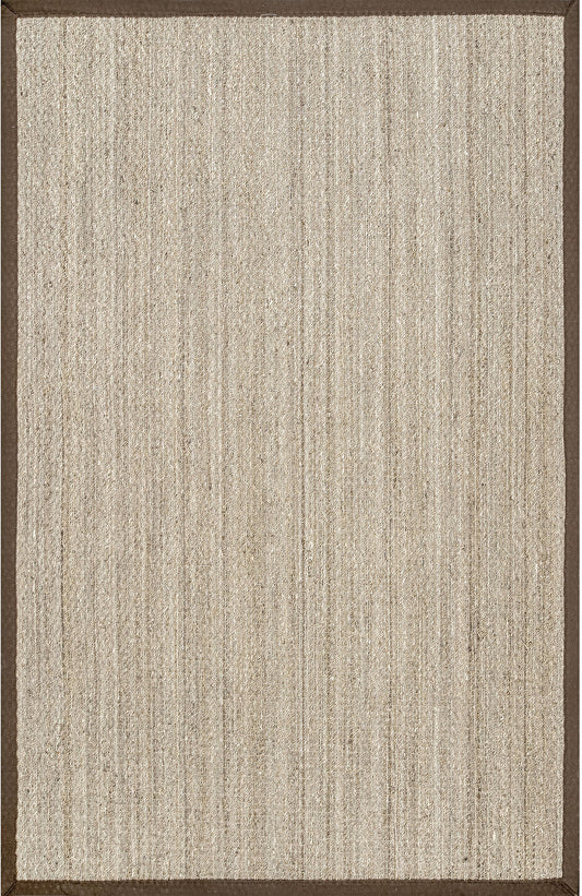 Nuloom Elijah Farmhouse Seagrass Nel1573C Brown Area Rug