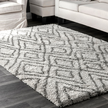 Nuloom Willette Diamond Nwi2658B Ivory Area Rug