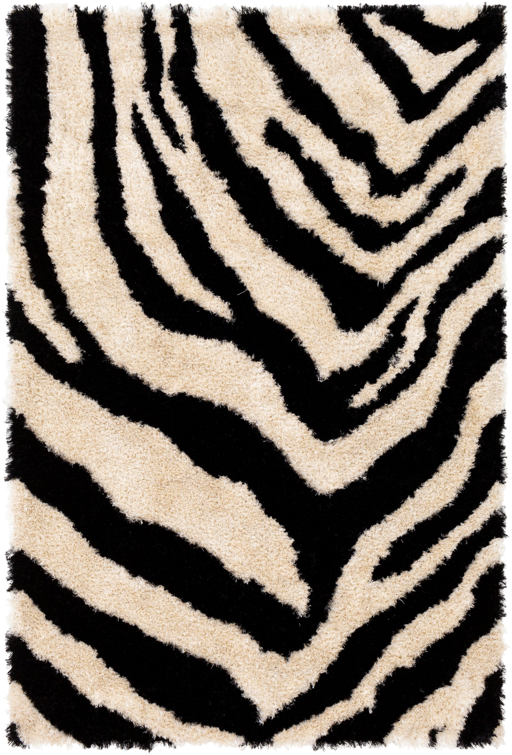 Surya Gibraltar Gib-2305 Black, Cream Area Rug