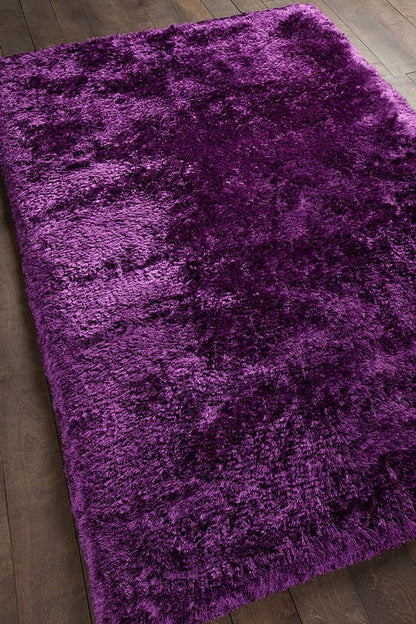 Chandra Giulia Giu-27810 Purple Shag Area Rug