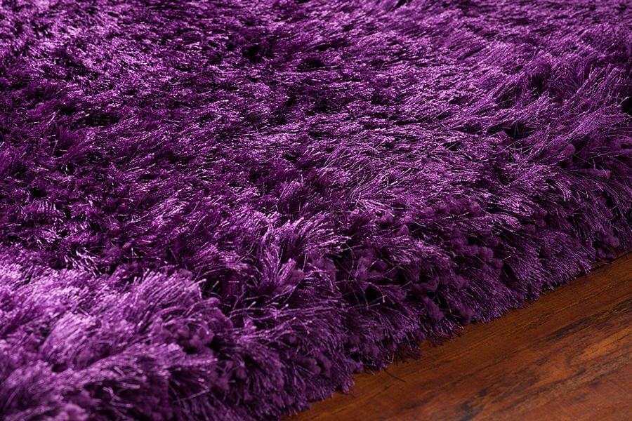 Chandra Giulia Giu-27810 Purple Shag Area Rug