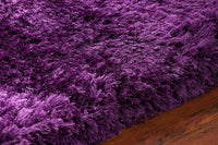 Chandra Giulia Giu-27810 Purple Shag Area Rug