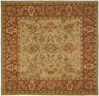 Safavieh Golden Jaipur Gj250A Green / Rust Area Rug