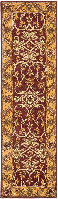 Safavieh Golden Jaipur Gj250C Burgundy / Gold Area Rug