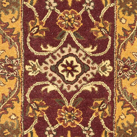 Safavieh Golden Jaipur Gj250C Burgundy / Gold Area Rug