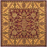 Safavieh Golden Jaipur Gj250C Burgundy / Gold Area Rug