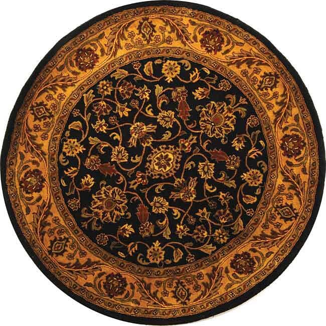 Safavieh Golden Jaipur Gj250D Black / Gold Area Rug