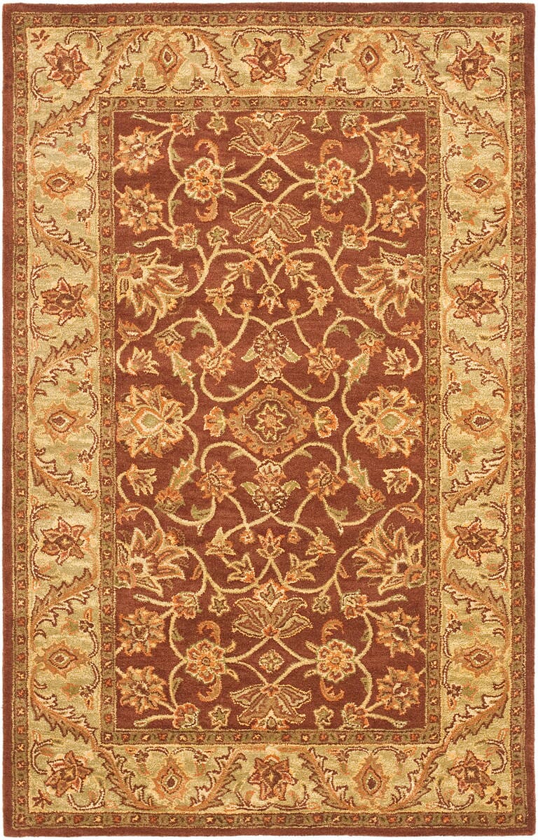 Safavieh Golden Jaipur Gj250E Rust / Green Area Rug