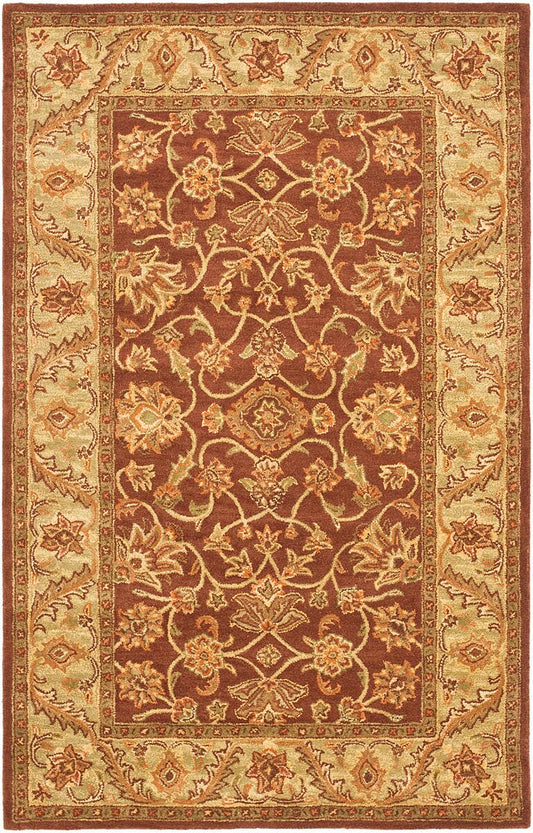 Safavieh Golden Jaipur Gj250E Rust / Green Area Rug