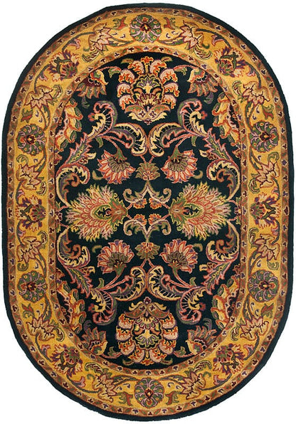 Safavieh Golden Jaipur Gj275A Navy / Gold Area Rug